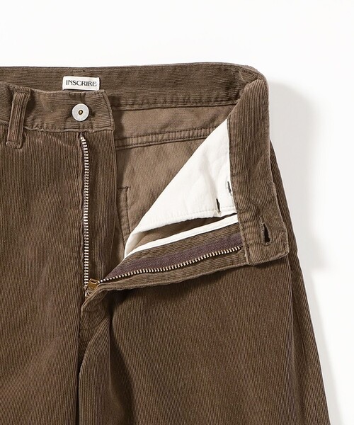 Demi-Luxe BEAMS（デミルクス ビームス）の「INSCRIRE / コーデュロイ ワイドパンツ（その他パンツ・レディース・ブラウン・28）」の4枚目の写真