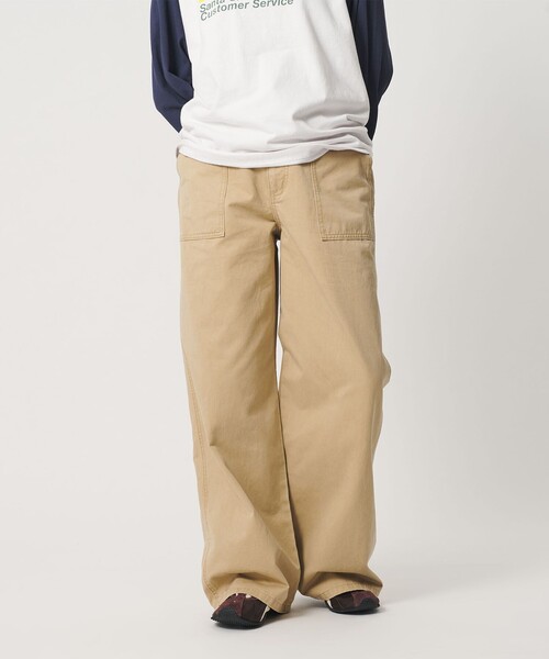 BEAUTY&YOUTH UNITED ARROWS(ビューティーアンドユースユナイテッドアローズ)の「【WEB限定】コットン ベイカーイージーパンツ ウォッシャブル(その他パンツ・レディース・ベージュ/ネイビー/オリーブ・L/M/S)」の19枚目の写真