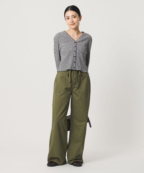 BEAUTY&YOUTH UNITED ARROWS(ビューティーアンドユースユナイテッドアローズ)の「【WEB限定】コットン ベイカーイージーパンツ ウォッシャブル(その他パンツ・レディース・ベージュ/ネイビー/オリーブ・L/M/S)」の22枚目の写真
