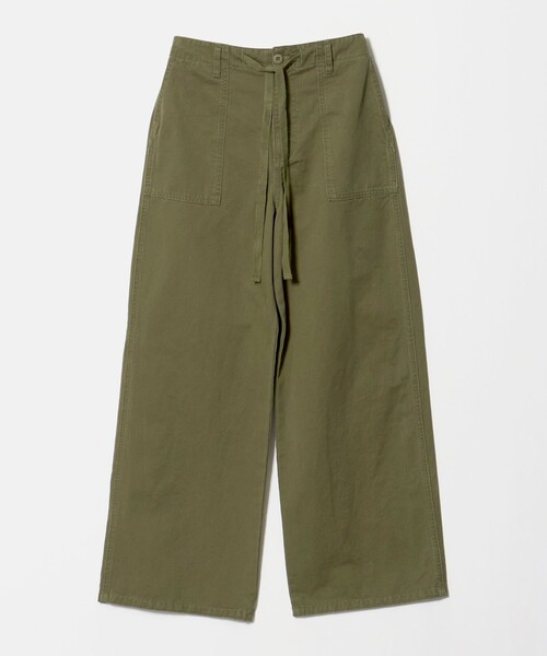 BEAUTY&YOUTH UNITED ARROWS(ビューティーアンドユースユナイテッドアローズ)の「【WEB限定】コットン ベイカーイージーパンツ ウォッシャブル(その他パンツ・レディース・ベージュ/ネイビー/オリーブ・L/M/S)」の9枚目の写真