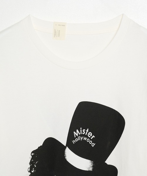 N.HOOLYWOOD(N.ハリウッド)の「【N.HOOLYWOOD/エヌハリウッド】別注あの頃のPIERROT T-SHIRT(Tシャツ/カットソー・メンズ・ホワイト・40/36/38)」の2枚目の写真
