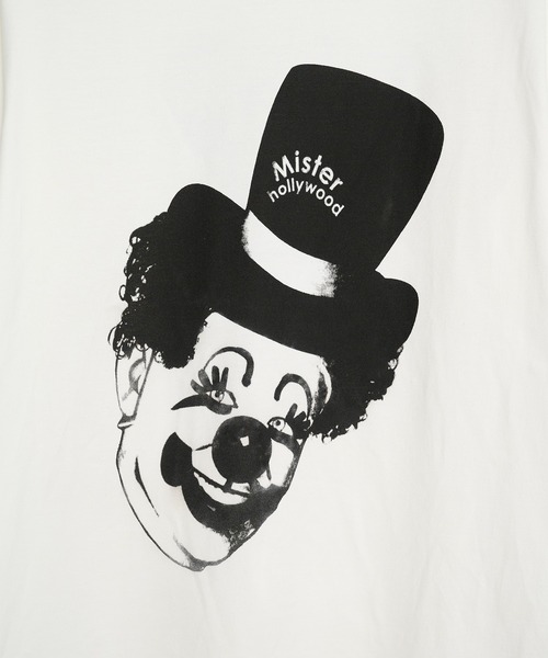 N.HOOLYWOOD(N.ハリウッド)の「【N.HOOLYWOOD/エヌハリウッド】別注あの頃のPIERROT T-SHIRT(Tシャツ/カットソー・メンズ・ホワイト・40/36/38)」の3枚目の写真