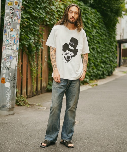 N.HOOLYWOOD(N.ハリウッド)の「【N.HOOLYWOOD/エヌハリウッド】別注あの頃のPIERROT T-SHIRT(Tシャツ/カットソー・メンズ・ホワイト・40/36/38)」の6枚目の写真