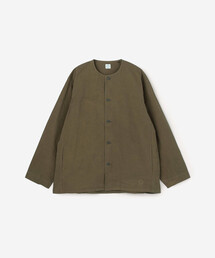 ORCIVAL | コットンツイル ノーカラー シャツ MEN