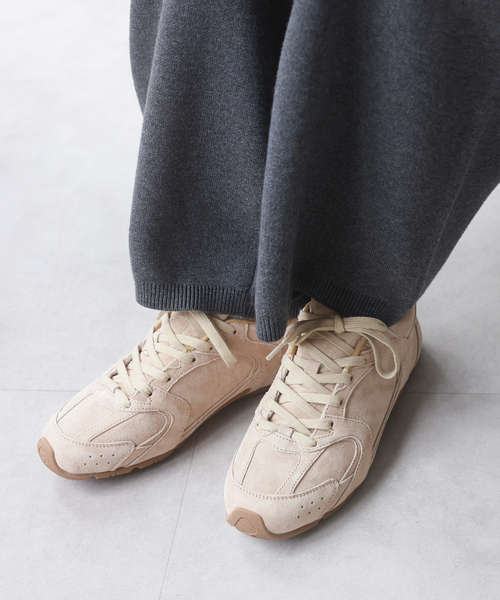 U by SPICK&SPAN（ユーバイスピックアンドスパン）の「MOHI/モヒ スエードスニーカー（スニーカー・レディース・ブラウン/ベージュ・23.5cm/23cm/24cm）」の7枚目の写真