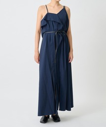 CITY TOKYO | 【CITY TOKYO/シティートウキョウ】Leather Belted Camisole Dress/レザーベルテッドキャミソールドレス(ワンピース)