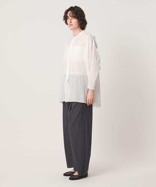 UNITED ARROWS（ユナイテッドアローズ）の「＜Pheeta＞Bourke パンツ / 016C-12（その他パンツ・レディース・ベージュ/ダークグレー・2/1）」の6枚目の写真