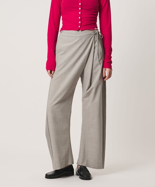 UNITED ARROWS（ユナイテッドアローズ）の「＜Pheeta＞Bourke パンツ / 016C-12（その他パンツ・レディース・ベージュ/ダークグレー・2/1）」の8枚目の写真