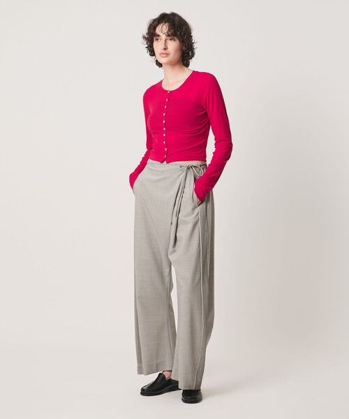 UNITED ARROWS（ユナイテッドアローズ）の「＜Pheeta＞Bourke パンツ / 016C-12（その他パンツ・レディース・ベージュ/ダークグレー・2/1）」の10枚目の写真