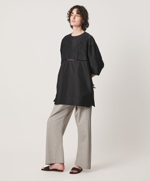 UNITED ARROWS（ユナイテッドアローズ）の「＜Pheeta＞Bourke パンツ / 016C-12（その他パンツ・レディース・ベージュ/ダークグレー・2/1）」の11枚目の写真