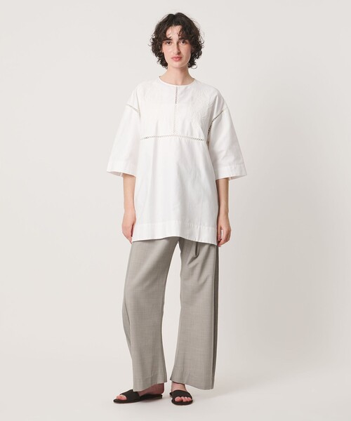 UNITED ARROWS（ユナイテッドアローズ）の「＜Pheeta＞Bourke パンツ / 016C-12（その他パンツ・レディース・ベージュ/ダークグレー・2/1）」の12枚目の写真
