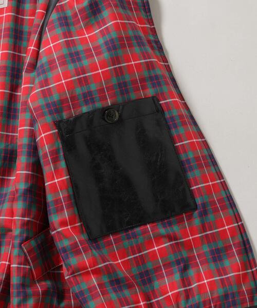 BARACUTA(バラクータ)の「BARACUTA/別注 G9 フェイクレザー ショート ブルゾン(ブルゾン・メンズ・ブラウン/ブラック・M/L/S)」の9枚目の写真