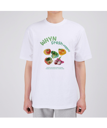 新鮮野菜 半袖Tシャツ F05BRD_WBX11031
