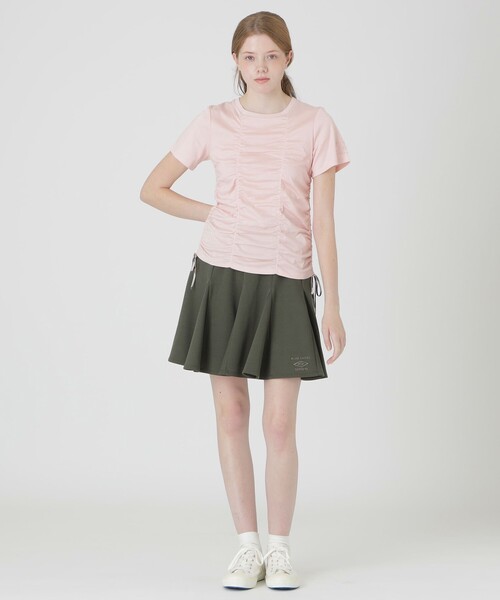 BLUE LABEL CRESTBRIDGE(ブルーレーベルクレストブリッジ)の「【umbro】シャーリングTシャツ(Tシャツ/カットソー・レディース・ベビーピンク/オフホワイト/ブラック・38)」の18枚目の写真