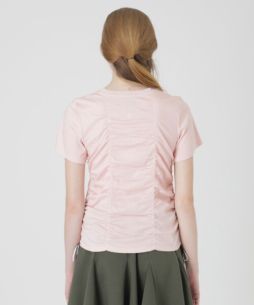 BLUE LABEL CRESTBRIDGE(ブルーレーベルクレストブリッジ)の「【umbro】シャーリングTシャツ(Tシャツ/カットソー・レディース・ベビーピンク/オフホワイト/ブラック・38)」の21枚目の写真