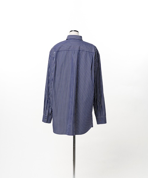 KEISUKEYOSHIDA（ケイスケヨシダ）の「Stripe Standard Shirts（シャツ/ブラウス・レディース・ホワイト/ブラック/ネイビー・L/M）」の20枚目の写真
