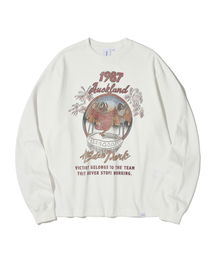 1987 オークランド ロングスリーブ Tシャツ_ホワイト