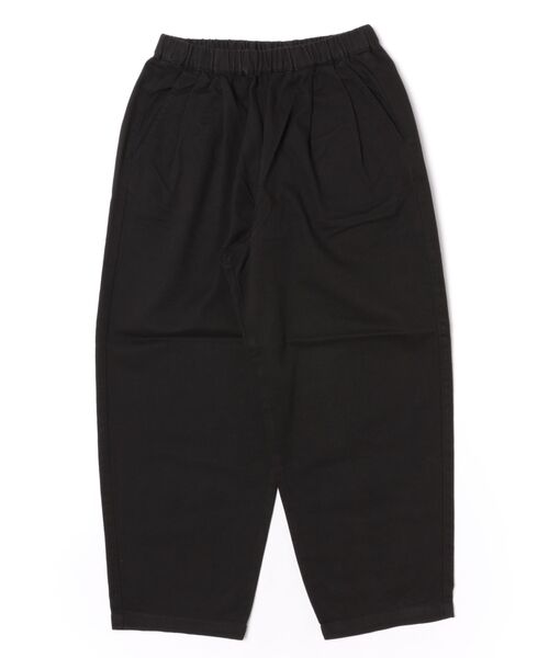 ORCIVAL（オーシバル）の「ORCIVAL | 〈別注〉コットン ツータック ワイド イージー パンツ WOMEN（その他パンツ・レディース・アイボリー/ブラック/ダークブラウン・1）」の2枚目の写真