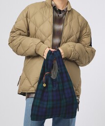 MASTER&Co（マスターアンドコー）の「【MASTER & CO / マスターアンドコー】チェックエコバッグ/サブバッグ/タータンチェック【WEB限定】（エコバッグ/サブバッグ）」
