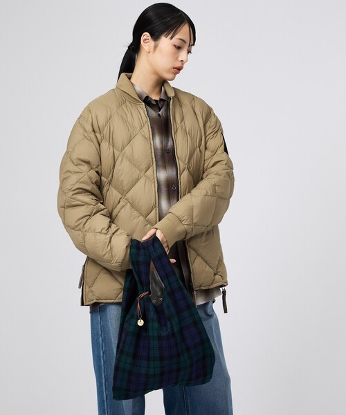 MASTER&Co（マスターアンドコー）の「【MASTER & CO / マスターアンドコー】チェックエコバッグ/サブバッグ/タータンチェック【WEB限定】（エコバッグ/サブバッグ・レディース・ブラック系その他/レッド系その他・フリー）」の8枚目の写真