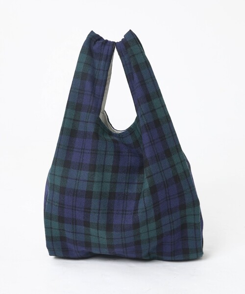 MASTER&Co（マスターアンドコー）の「【MASTER & CO / マスターアンドコー】チェックエコバッグ/サブバッグ/タータンチェック【WEB限定】（エコバッグ/サブバッグ・レディース・ブラック系その他/レッド系その他・フリー）」の16枚目の写真