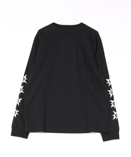 VOLCOM（ボルコム）の「【オンライン限定】VOLCOM メンズ STAR VOLCOM LS ロンT 【2026年秋冬モデル】/ボルコム袖プリント長袖ロンT（Tシャツ/カットソー・メンズ・ブラック系その他/ブラック/ホワイト・MEDIUM/LARGE/X-LARGE）」の6枚目の写真
