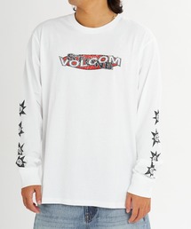 【オンライン限定】VOLCOM メンズ STAR VOLCOM LS ロンT 【2026年秋冬モデル】/ボルコム袖プリント長袖ロンT