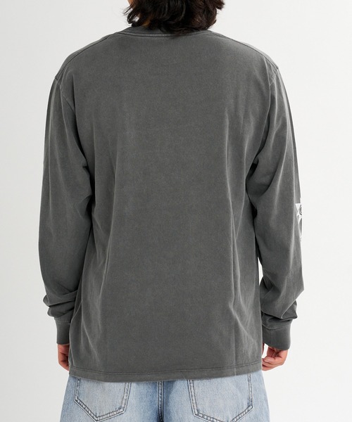 VOLCOM（ボルコム）の「【オンライン限定】VOLCOM メンズ STAR VOLCOM LS ロンT 【2026年秋冬モデル】/ボルコム袖プリント長袖ロンT（Tシャツ/カットソー・メンズ・ブラック系その他/ブラック/ホワイト・MEDIUM/LARGE/X-LARGE）」の5枚目の写真