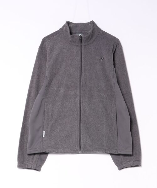 NEW BALANCE(ニューバランス)の「New Balance ニューバランス M フリースJK ジャケット MJ6289JTMGT MGT(その他アウター・メンズ・グレー・MEDIUM/LARGE)」の1枚目の写真
