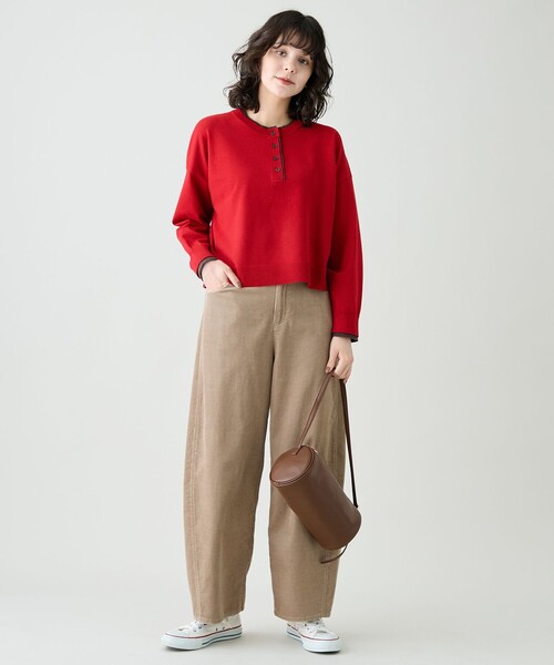 ANY(エニィ)の「コーデュロイバレルパンツ(その他パンツ・レディース・ダークブラウン系/ベージュ系/ダルブルー系・LARGE/MEDIUM)」の18枚目の写真