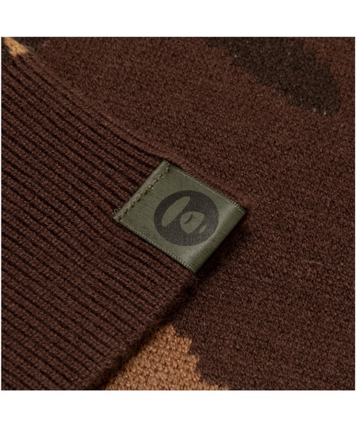 AAPE BY A BATHING APE（エーエイプバイアベイシングエイプ）の「AAPER "ALDO" KNIT(Camouflage)（ニット/セーター・メンズ・ピンク系その他・MEDIUM/X-LARGE/LARGE）」の5枚目の写真