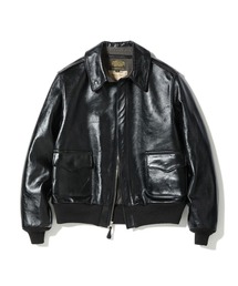 Buzz Rickson's（バズリクソンズ）の「【BUZZ RICKSON’S/バズリクソンズ】BLACK A-2 HORSE HIDE（ブルゾン）」