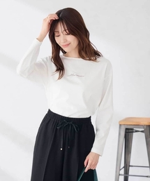 アソート ロゴ プリント 長袖 Tシャツ