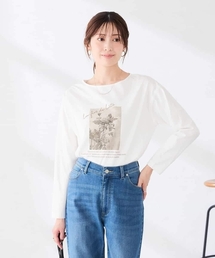 アソート ロゴ プリント 長袖 Tシャツ