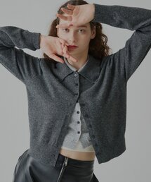 WHIMSIC（ウィムジック）の「【WHIMSIC】レイヤードカラーファインニットカーディガン（カーディガン/ボレロ）」