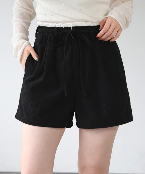 tiptop(ティップトップ)の「コーデュロイウエストフリルショートパンツ(その他パンツ・レディース・ブラック/ブラウン・FREE)」の14枚目の写真