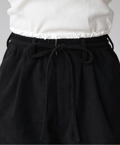 tiptop(ティップトップ)の「コーデュロイウエストフリルショートパンツ(その他パンツ・レディース・ブラック/ブラウン・FREE)」の20枚目の写真