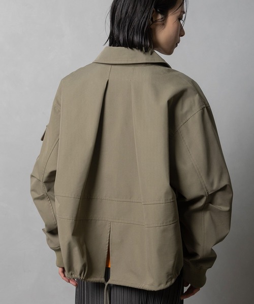 MARECHAL TERRE（マルシャルテル）の「4Way ミリタリーファーブルゾン（ブルゾン・レディース・カーキ/ベージュ/ブラック・MEDIUM）」の12枚目の写真