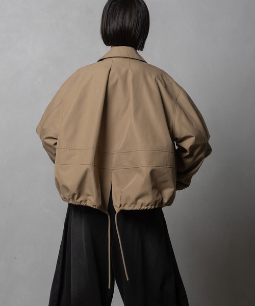 MARECHAL TERRE（マルシャルテル）の「4Way ミリタリーファーブルゾン（ブルゾン・レディース・カーキ/ベージュ/ブラック・MEDIUM）」の19枚目の写真