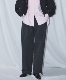 【26WINTER PRE-ORDER】Wide Tuck Pants/ワイドタックパンツ