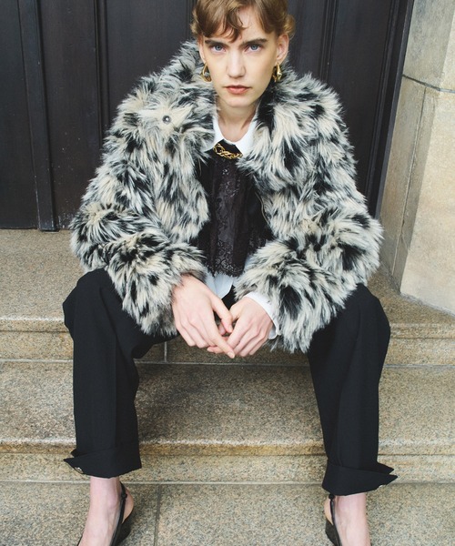 MAISON SPECIAL(メゾンスペシャル)の「【26WINTER PRE-ORDER】Wide Tuck Pants/ワイドタックパンツ(スラックス・レディース・ブラック/ブラウン/グレー・38/36)」の12枚目の写真