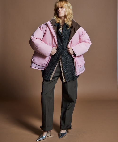 MAISON SPECIAL(メゾンスペシャル)の「【26WINTER PRE-ORDER】Wide Tuck Pants/ワイドタックパンツ(スラックス・レディース・ブラック/ブラウン/グレー・38/36)」の16枚目の写真