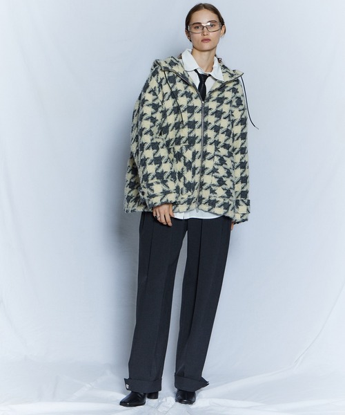 MAISON SPECIAL(メゾンスペシャル)の「【26WINTER PRE-ORDER】Wide Tuck Pants/ワイドタックパンツ(スラックス・レディース・ブラック/ブラウン/グレー・38/36)」の5枚目の写真
