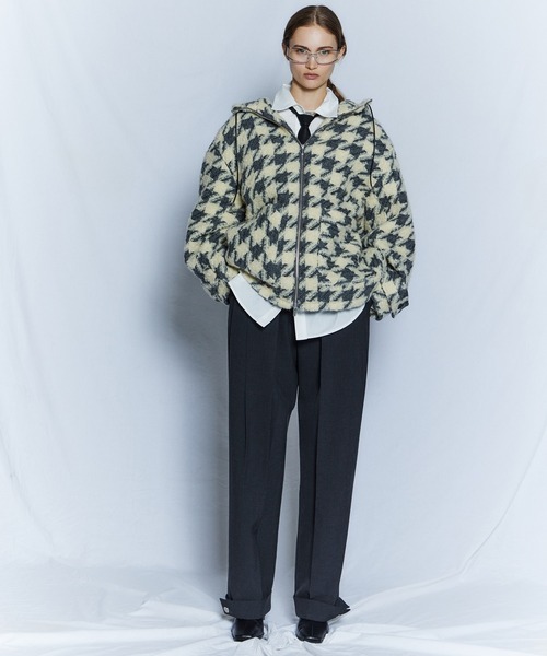 MAISON SPECIAL(メゾンスペシャル)の「【26WINTER PRE-ORDER】Wide Tuck Pants/ワイドタックパンツ(スラックス・レディース・ブラック/ブラウン/グレー・38/36)」の6枚目の写真