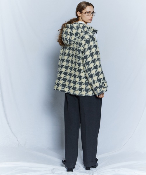 MAISON SPECIAL(メゾンスペシャル)の「【26WINTER PRE-ORDER】Wide Tuck Pants/ワイドタックパンツ(スラックス・レディース・ブラック/ブラウン/グレー・38/36)」の9枚目の写真