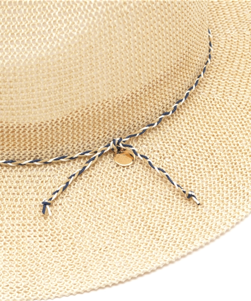 VENCEEXCHANGE（ヴァンスエクスチェンジ）の「コマ編みペーパー中折れハット    （ハット・レディース・ベージュ/ホワイト・FREE）」の7枚目の写真