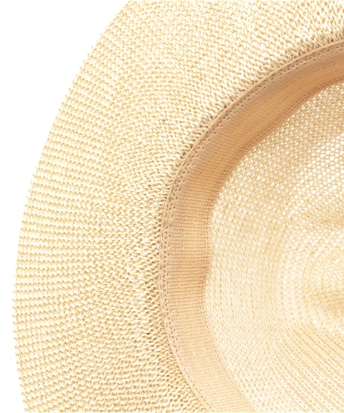 VENCEEXCHANGE（ヴァンスエクスチェンジ）の「コマ編みペーパー中折れハット    （ハット・レディース・ベージュ/ホワイト・FREE）」の8枚目の写真