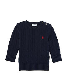 POLO RALPH LAUREN CHILDRENSWEAR | ケーブルニット コットン セーター(ニット/セーター)