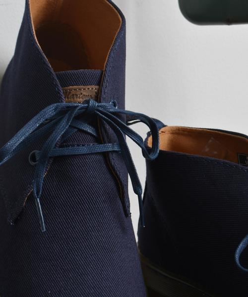 SHIPS JET BLUE(シップスジェットブルー)の「Dr.MARTENS: クルーズ 2アイレット デザートブーツ■(スニーカー・メンズ・ネイビー/ブラック・10/8/9)」の6枚目の写真