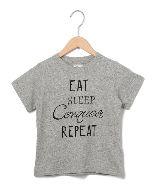 coen（コーエン）の「【coen kids】grown up Tシャツ(100～150cm)（Tシャツ/カットソー・キッズ・ライム/ネイビー/オフホワイト/ダークグレー・140/150/100/110/120/130）」の2枚目の写真